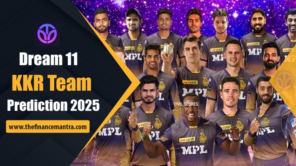 RR vs KKR Dream11 Prediction